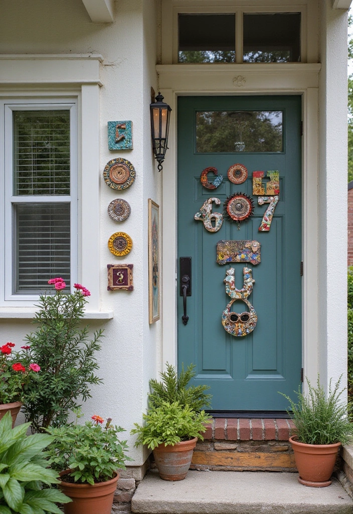 22 House Number Trends for 2024 That Everyone Is Talking About (Find Your Fave!) - 11. Creative Materials