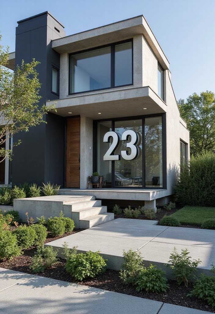 22 House Number Trends for 2024 That Everyone Is Talking About (Find Your Fave!) - 12. 3D Designs