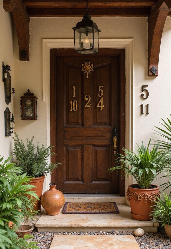 22 House Number Trends for 2024 That Everyone Is Talking About (Find Your Fave!) - 15. Cultural Inspirations