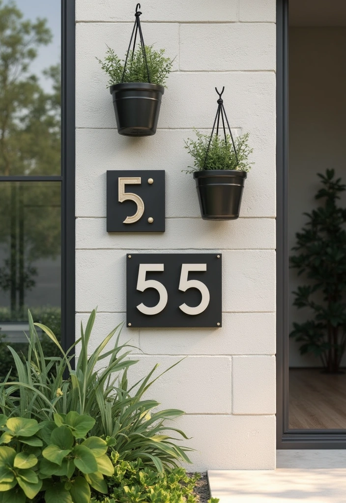22 House Number Trends for 2024 That Everyone Is Talking About (Find Your Fave!) - 16. Multi-Functional Designs