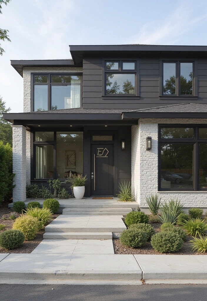 22 House Number Trends for 2024 That Everyone Is Talking About (Find Your Fave!) - 4. Geometric Shapes