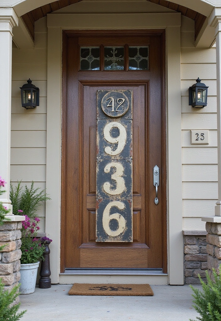 22 House Number Trends for 2024 That Everyone Is Talking About (Find Your Fave!) - 8. Custom Creations