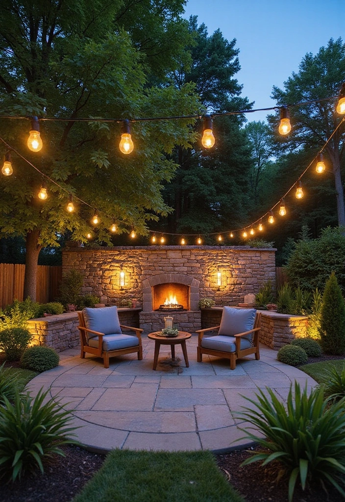 23 DIY Stone Wall Ideas That'll Elevate Your Home Decor Without Breaking the Bank (#19 Is a Must-Try!) - 4. Outdoor Stone Wall for the Patio