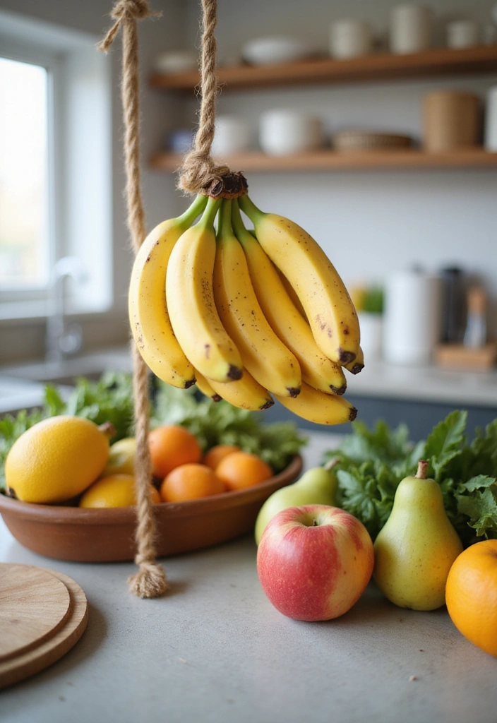 25 Budget-Friendly Fruit and Vegetable Storage Hacks You Can Do This Weekend! - 12. Store Bananas Away from Other Produce