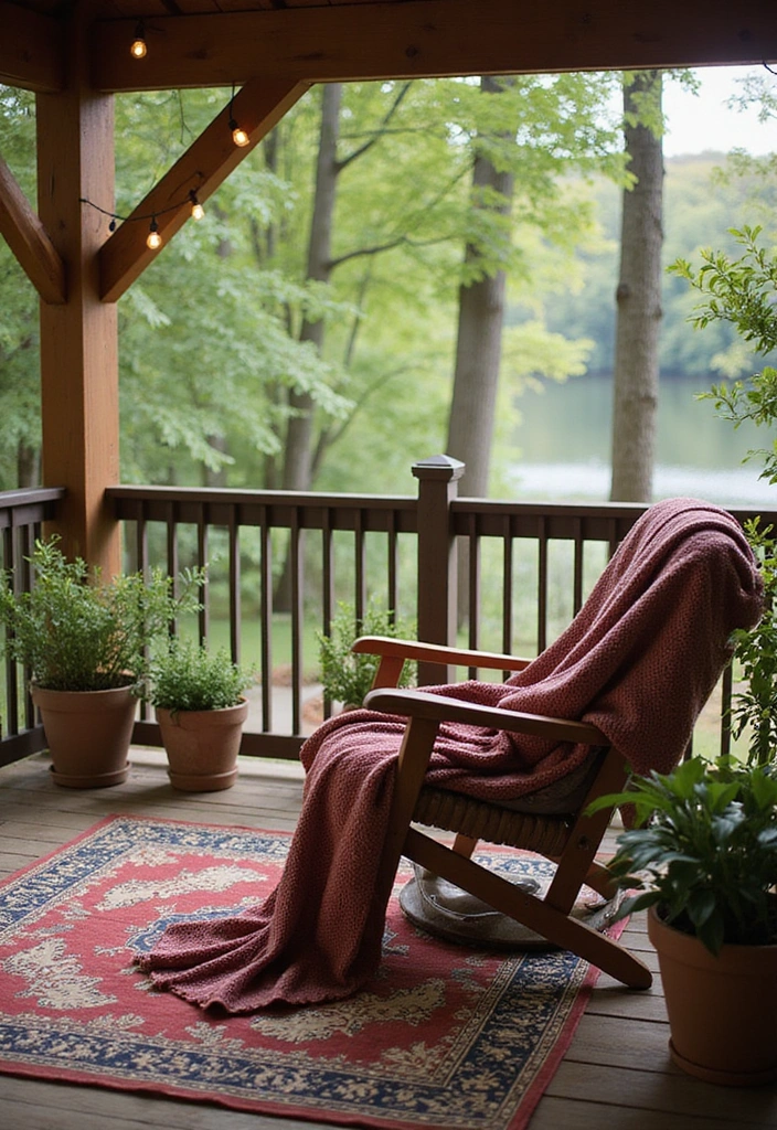 25 Charming Lake House Decor Accents That'll Make You Smile Every Day! - 21. Lake Life Throw Blankets