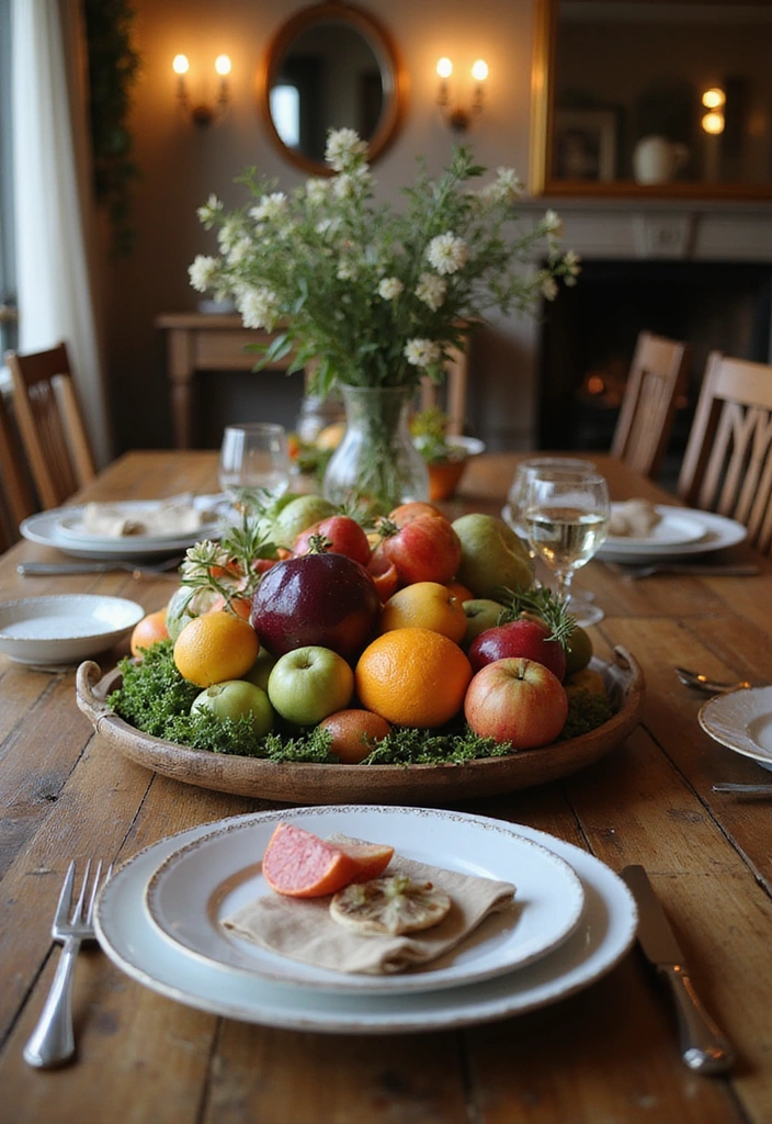 25 Farmhouse Tray Decor Ideas That'll Transform Your Space Into a Cozy Retreat! - 4. Dining Table Delight