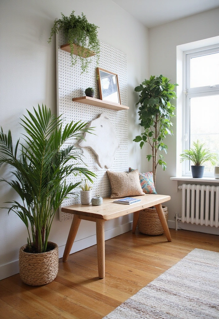 25 Stunning DIY Room Divider Ideas That Will Transform Your Space on a Budget! - 11. Pegboard Separator