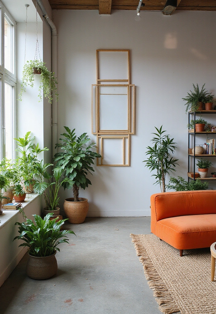 25 Stunning DIY Room Divider Ideas That Will Transform Your Space on a Budget! - 15. Geometric Frame Partitions