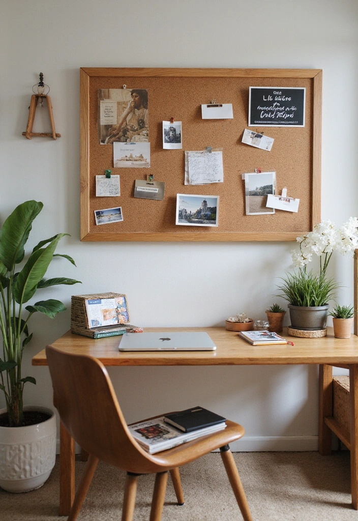 25 Stunning DIY Room Divider Ideas That Will Transform Your Space on a Budget! - 18. Cork Board Divider