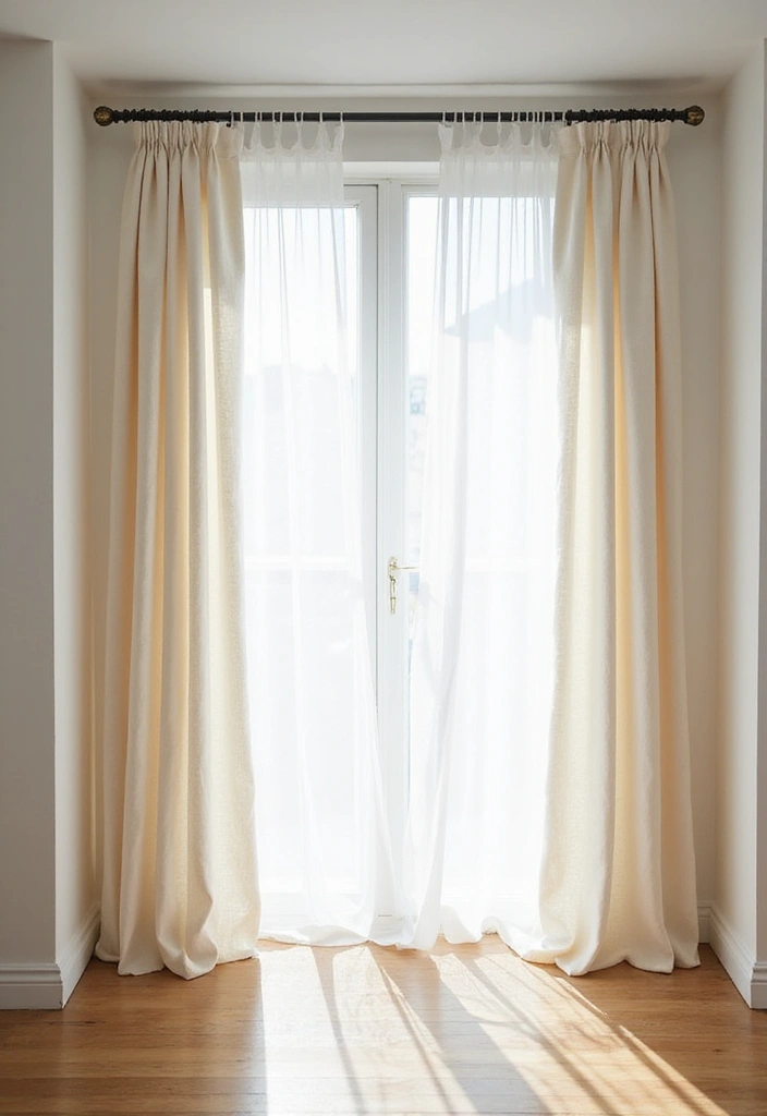 25 Stunning DIY Room Divider Ideas That Will Transform Your Space on a Budget! - 8. Curtain Wire Dividers