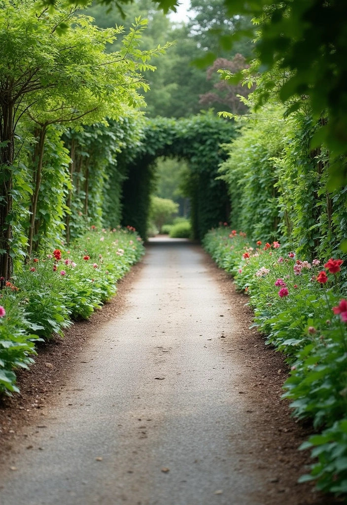 25 Stunning Driveway Edging Ideas to Boost Your Curb Appeal (You Won't Believe #6!) - 7. Edible Plant Borders
