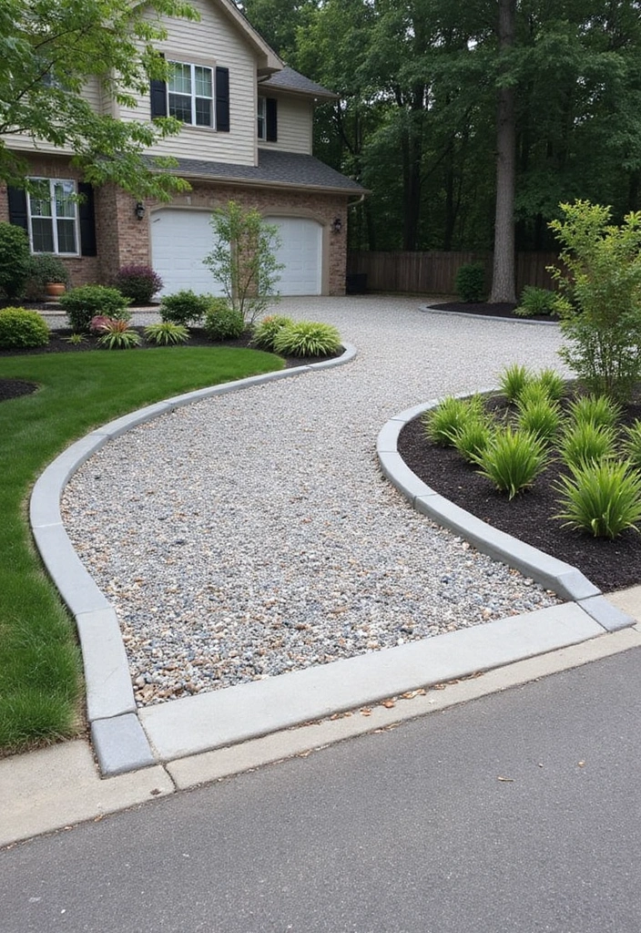 25 Stunning Driveway Edging Ideas to Boost Your Curb Appeal (You Won't Believe #6!) - 8. Metal Edging