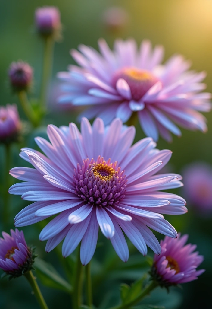 11 Best Flowers That Don’t Need Deadheading (Transform Your Garden Today!) - 10. Asters