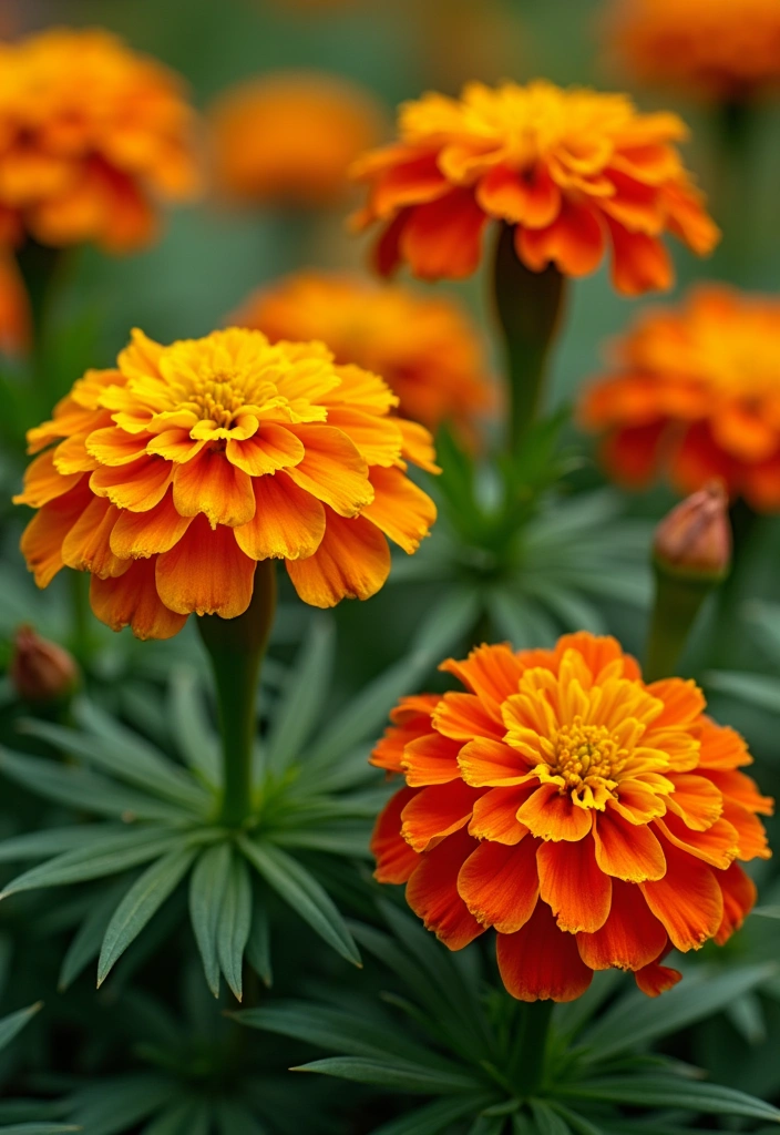 11 Best Flowers That Don’t Need Deadheading (Transform Your Garden Today!) - 8. Marigolds