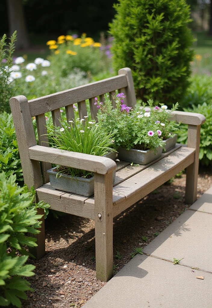 12 DIY Furniture Projects That Are So Easy, You'll Want to Make Them All! - 10. Garden Planter Bench