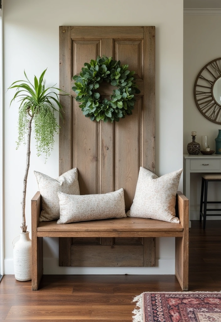 12 DIY Furniture Projects That Are So Easy, You'll Want to Make Them All! - 12. Bench from a Door