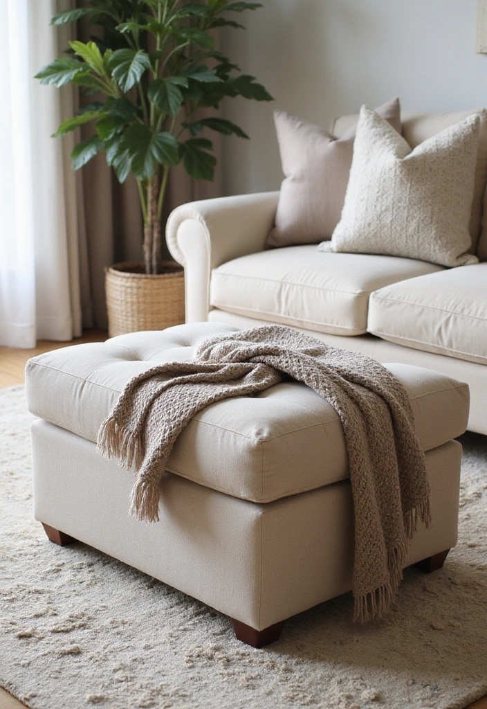12 DIY Furniture Projects That Are So Easy, You'll Want to Make Them All! - 9. Stylish Storage Ottoman