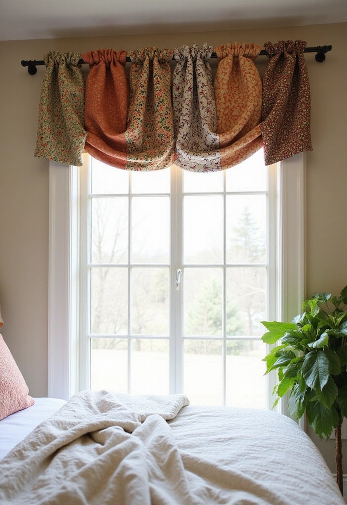 12 Dreamy Bedroom Window Valance Ideas to Transform Your Space Into a Cozy Retreat! - 12. Custom Designed Valance