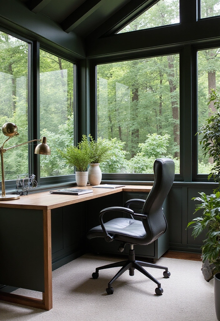 12 Jaw-Dropping Luxury Garden Room Ideas for Ultimate Relaxation! - 2. Elegant Garden Office