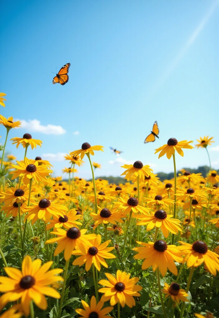 12 Self-Sustaining Flowers That Don’t Need Deadheading (Perfect for Busy Bees!) - 2. Black-Eyed Susan (Rudbeckia)