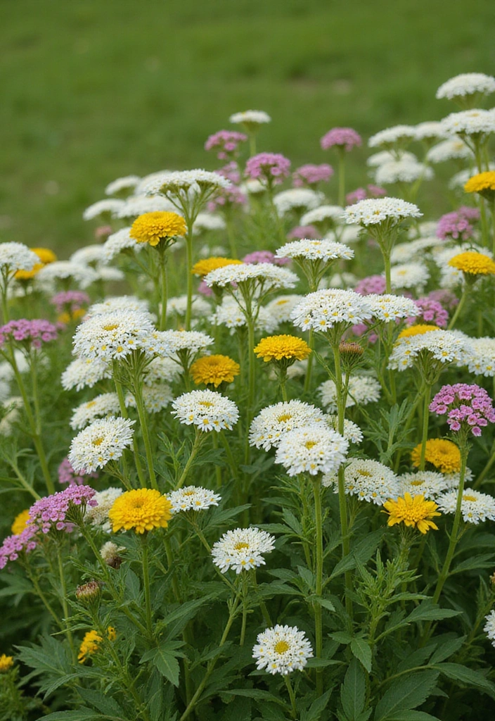 12 Self-Sustaining Flowers That Don’t Need Deadheading (Perfect for Busy Bees!) - 5. Yarrow (Achillea)