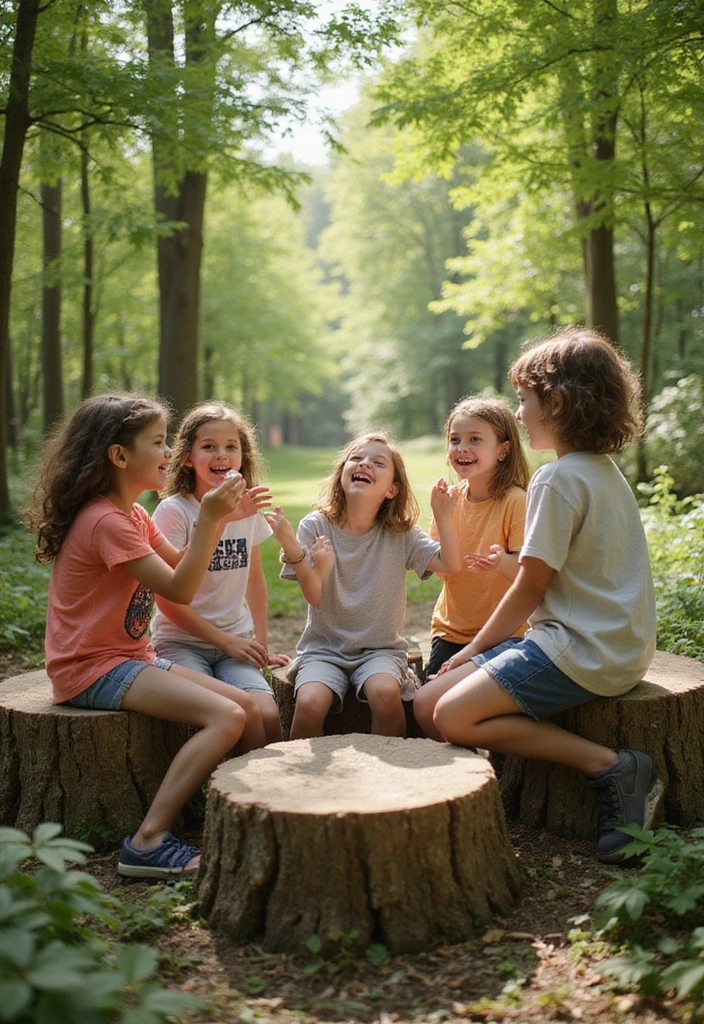 14 Fun Tree Stump Games Your Kids Will Love (And You Will Too!) - 12. Stump Charades