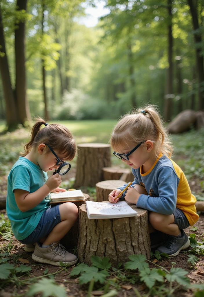 14 Fun Tree Stump Games Your Kids Will Love (And You Will Too!) - 13. Nature Detective