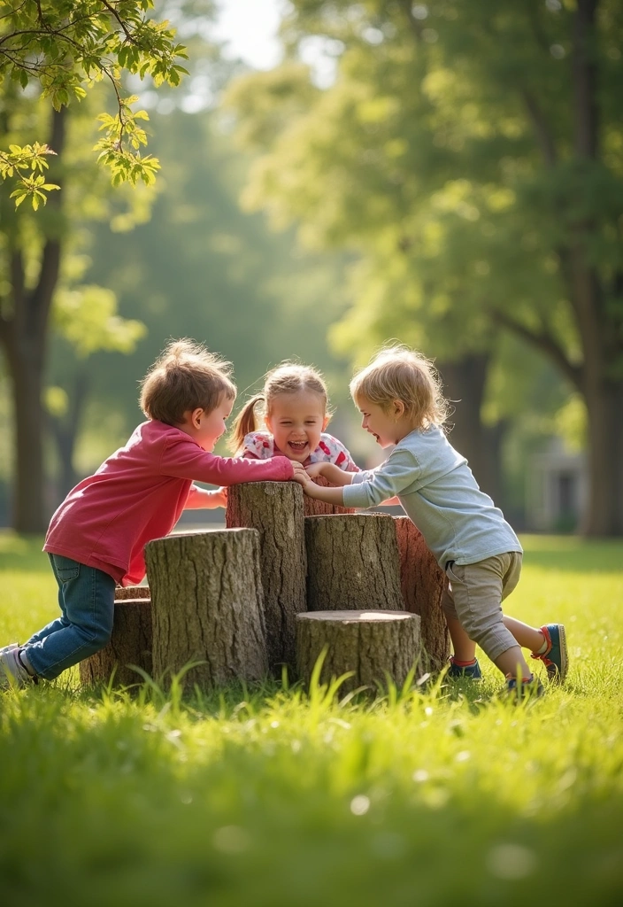 14 Fun Tree Stump Games Your Kids Will Love (And You Will Too!) - 4. Stump Hide and Seek