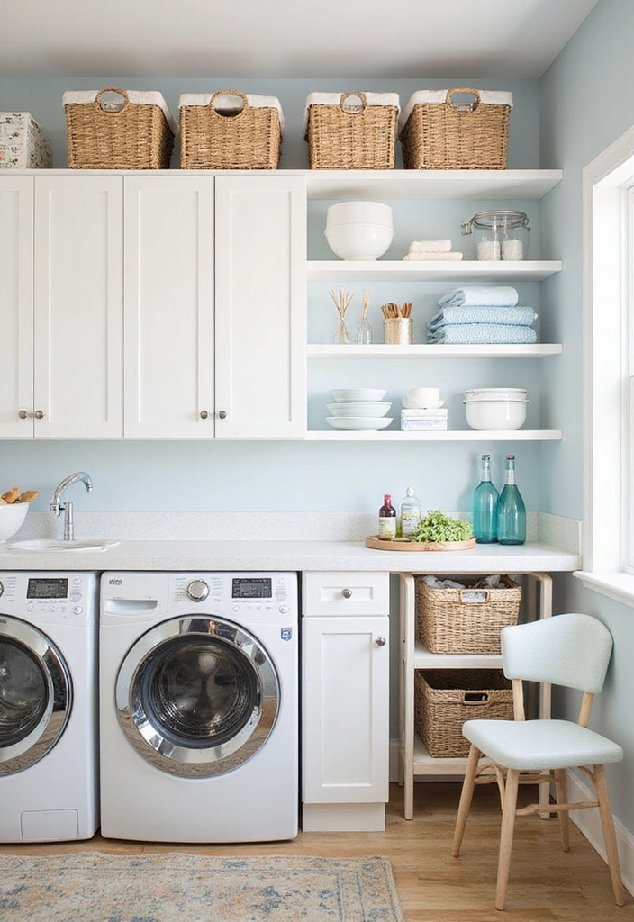 14 Functional Laundry Room Ideas That Will Make Your Life Easier! - 1. Smart Storage Solutions