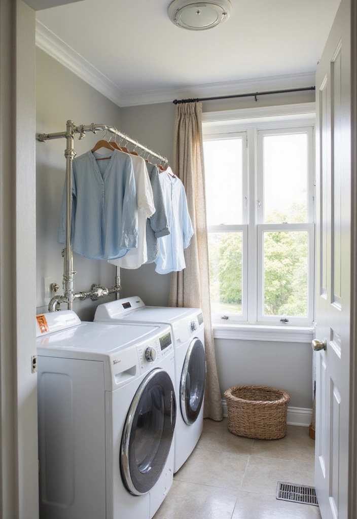 14 Functional Laundry Room Ideas That Will Make Your Life Easier! - 3. Innovative Drying Solutions