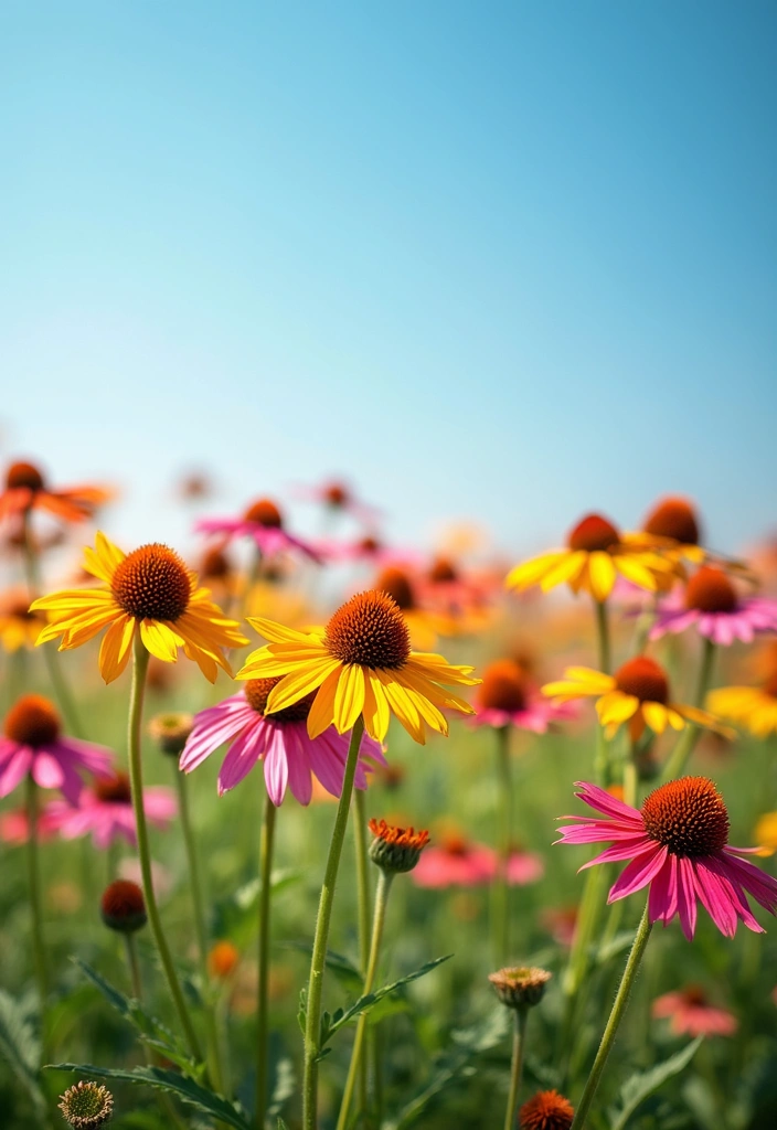 15 Colorful Flowers That Bloom All Summer Without Deadheading (You’ll Be Amazed!) - 2. Coneflowers