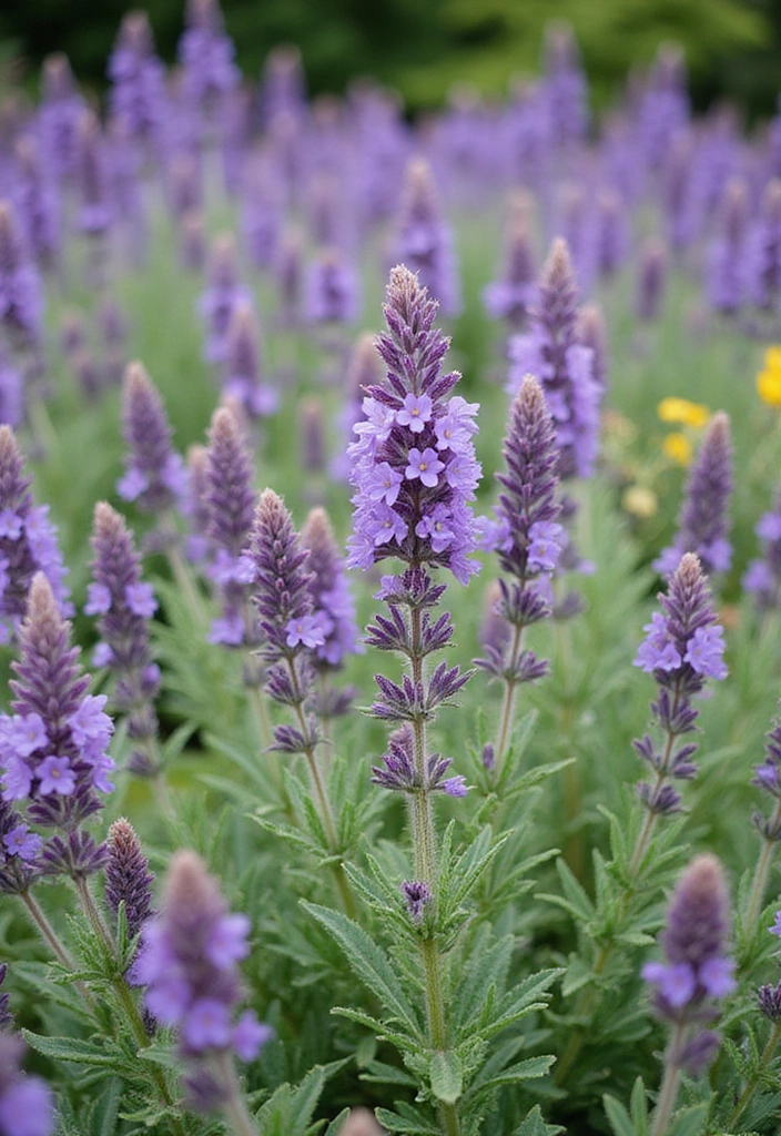 15 Colorful Flowers That Bloom All Summer Without Deadheading (You’ll Be Amazed!) - 9. Russian Sage