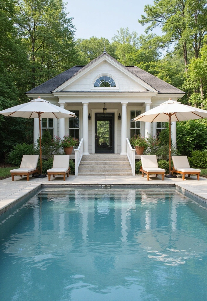 15 Modern Garden Room Designs That Redefine Outdoor Living (Prepare to Be Inspired!) - 15. Stylish Pool House