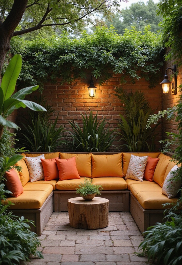 15 Modern Garden Room Designs That Redefine Outdoor Living (Prepare to Be Inspired!) - 4. Cozy Corner Nook