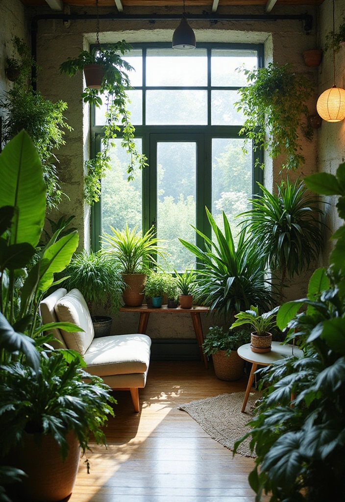 15 Modern Garden Room Designs That Redefine Outdoor Living (Prepare to Be Inspired!) - 5. Urban Jungle Retreat