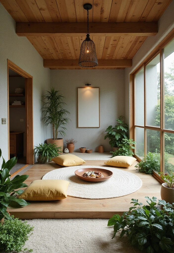 15 Modern Garden Room Designs That Redefine Outdoor Living (Prepare to Be Inspired!) - 7. Zen Meditation Space