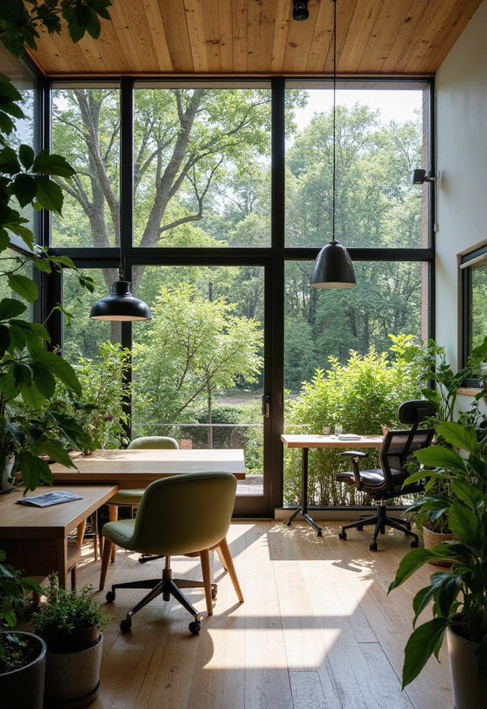15 Modern Garden Room Designs That Redefine Outdoor Living (Prepare to Be Inspired!) - 8. Outdoor Office Escape