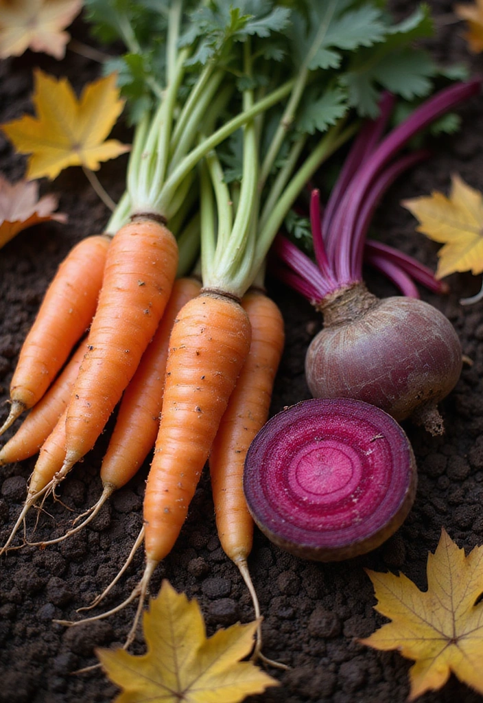 15 Organic Fall Garden Ideas to Boost Your Harvest (Get Ready for #8!) - 7. Focus on Root Vegetables