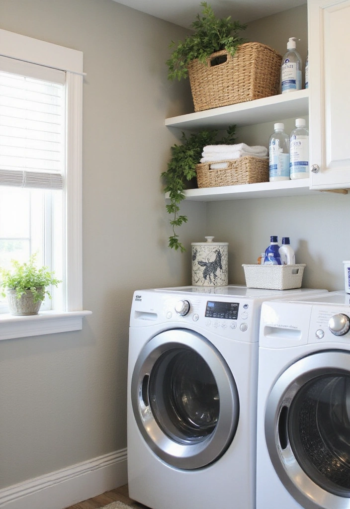 15 Space-Saving Laundry Room Hacks You Wish You Knew Sooner (Check Out #4!) - 10. Utilize Corners
