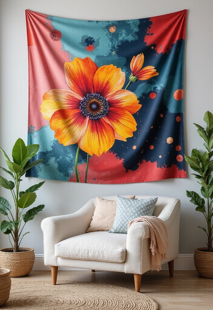 15 Unique Fabric Wall Hangings to Brighten Up Your Home (You Won't Believe #8!) - 3. Tapestry with a Personal Touch