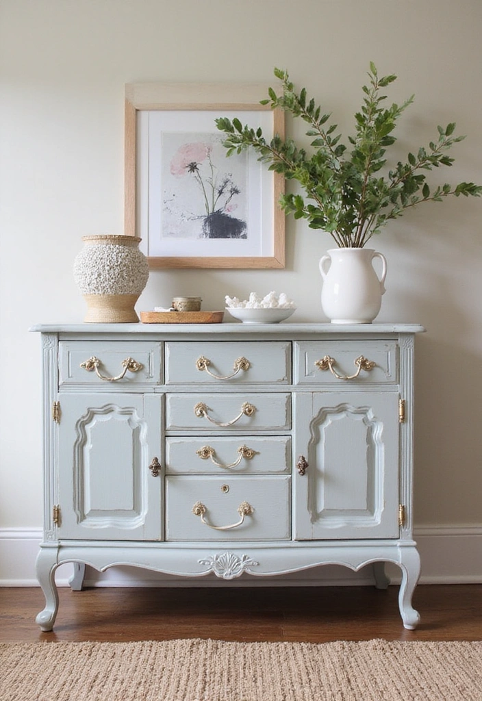 15 Vintage Furniture Transformations That Will Make You Fall in Love Again (#9 Is a Showstopper!) - 3. The Chic Transformation of a Vintage Sideboard