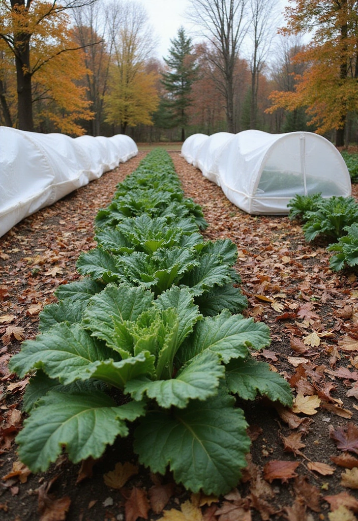 16 Beautiful Fall Vegetable Garden Design Ideas That Will Make Your Neighbors Jealous! - 16. Seasonal Transition: Preparing for Winter