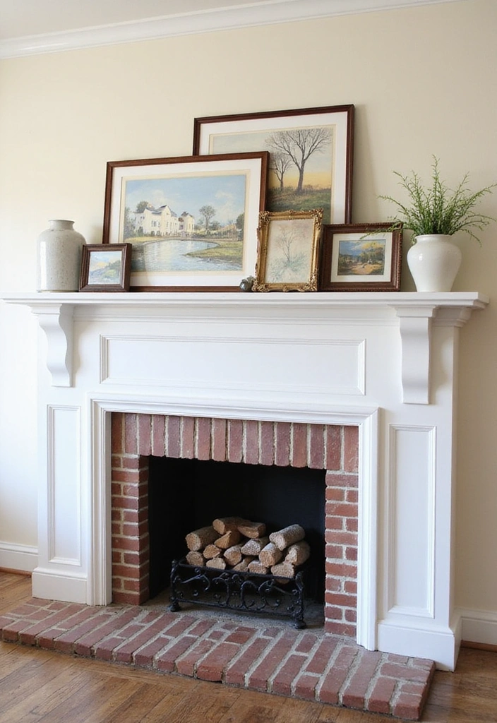 16 Charming Wall Art Ideas for Your Farmhouse Mantel That'll Wow Your Guests (#9 Is a Must-See!) - 13. Art from Local Artists