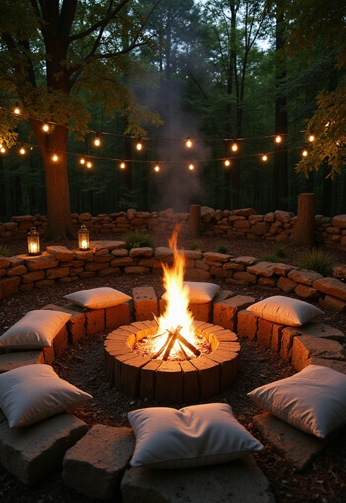 16 Cozy Tree Stump Fire Pit Ideas That'll Make Your Evenings Magical! (Check Out #3!) - 10. Enclosed Stump Fire Pit
