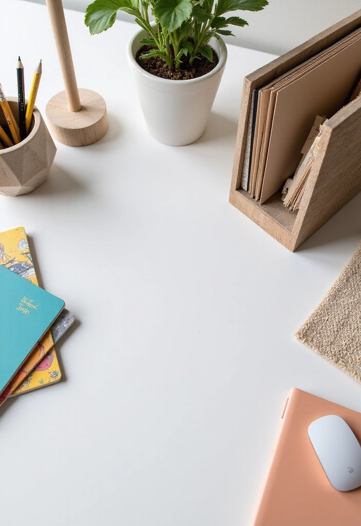 16 Home Office Furniture Makeovers That Will Boost Your Productivity! - 5. Desk Accessory Upgrades