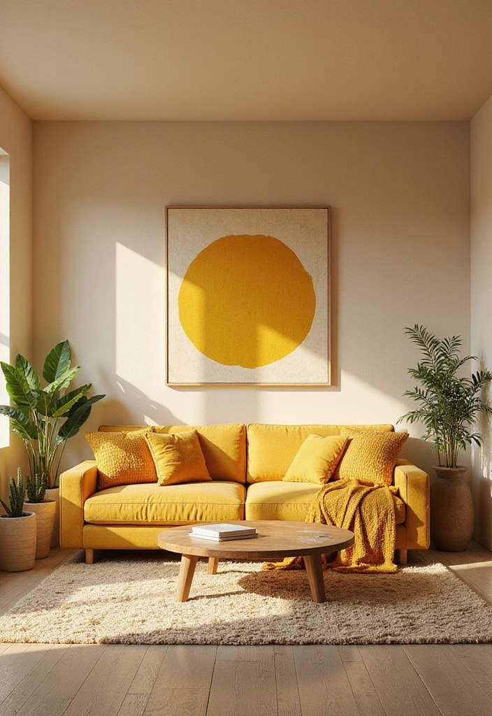 17 Beach Color Palettes That Will Refresh Your Living Room and Your Spirit! - 11. Sun and Sand