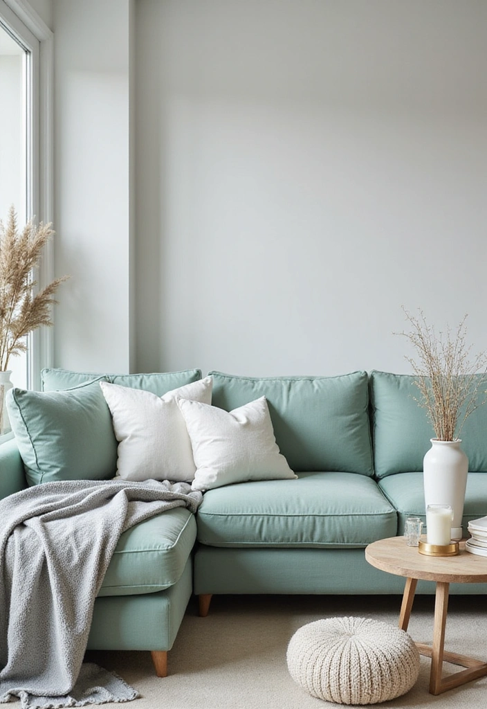 17 Beach Color Palettes That Will Refresh Your Living Room and Your Spirit! - 4. Seafoam Serenity