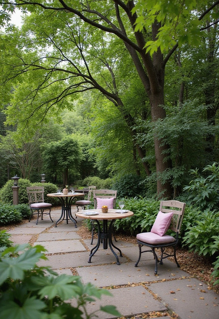 17 Modern Bistro Set Ideas for a Chic Garden Makeover (#12 Is a Game Changer!) - 16. Smart Seating Arrangements