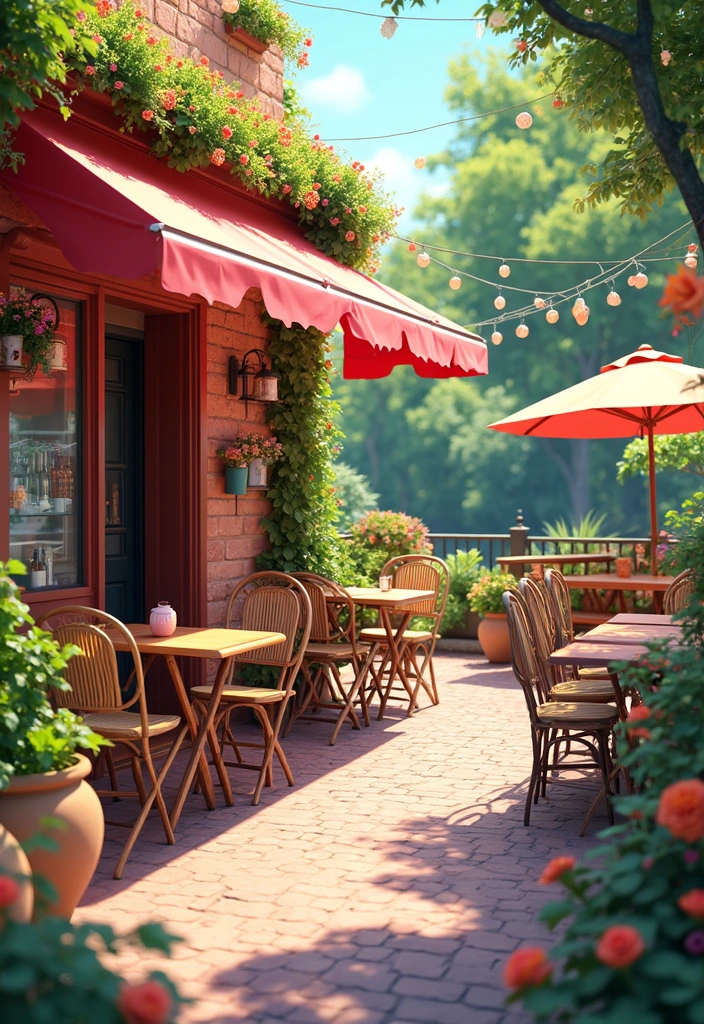 18 Affordable Garden Bistro Set Ideas That Look Like a Million Bucks (You Won't Believe #3!) - 6. Colorful Plastic Chairs