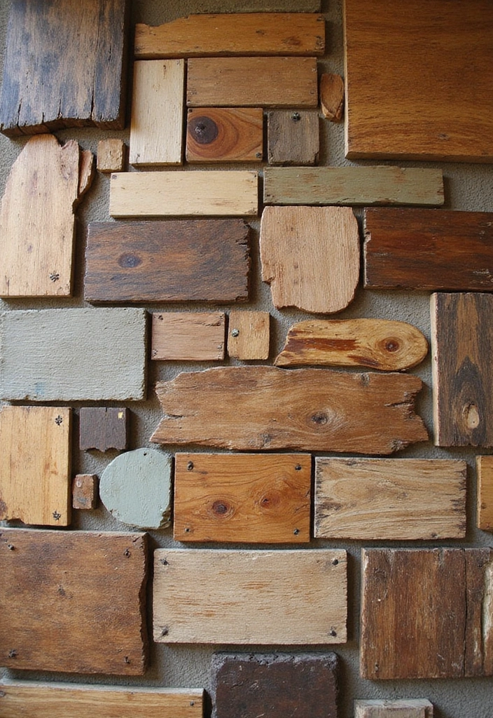 18 Creative Wooden Wall Hanging Ideas That'll Make Your Home Stand Out (#12 Is a Must-See!) - 3. Layered Wooden Plaques